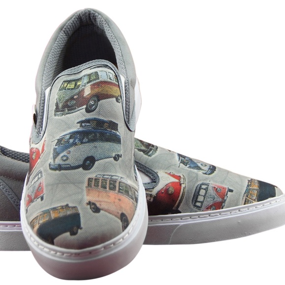 canvas printed shoes